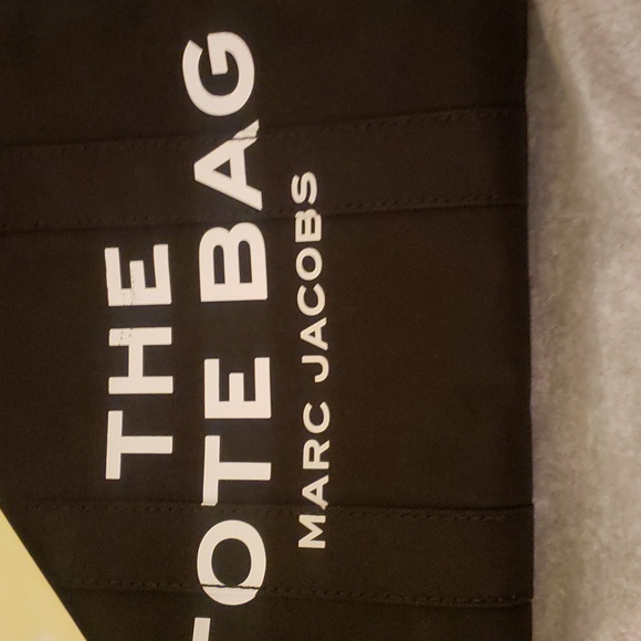 Marc Jacobs Black Canvas Tote Bag - Picture 2 of 4